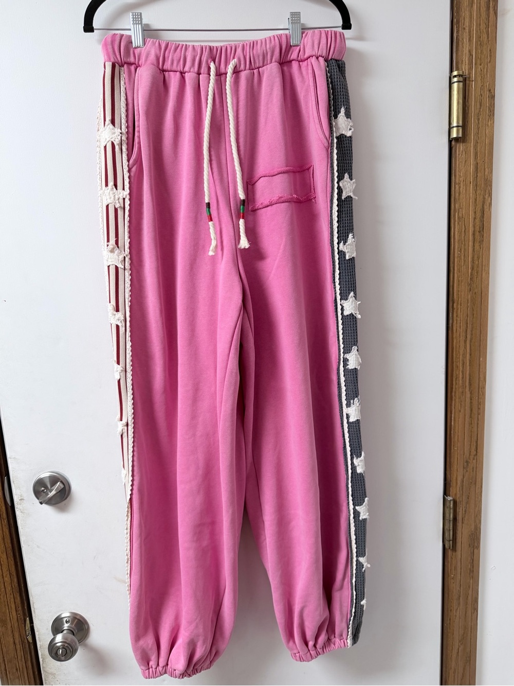 POL Pink Star Track Pants & Zip Jacket Set - Picture 3 of 6